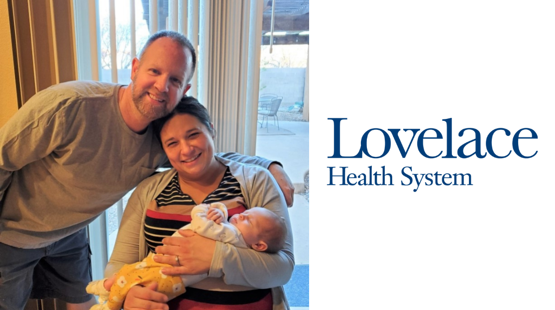 Birthing Team at Lovelace Women’s Hospital Calms First-Time Parents During Delivery
